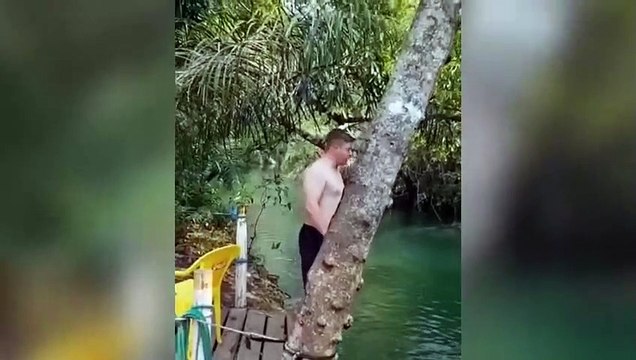 Qui oserait plonger dans cette rivière