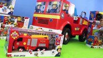 Carrinho de bombeiros - Bombeiro Sam Brinquedos - Fireman Sam toys