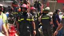 Equipas internacionais de resgate prosseguem buscas em Beirute