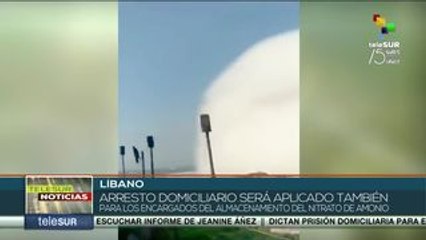 Continúa búsqueda de desaparecidos tras explosiones en Beirut