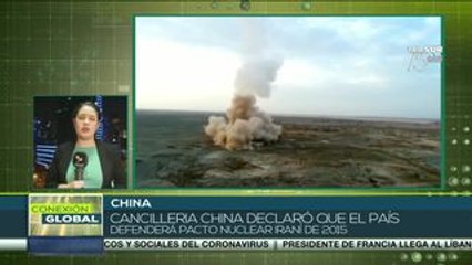 Gobierno chino afirma que defenderá pacto nuclear iraní de 2015