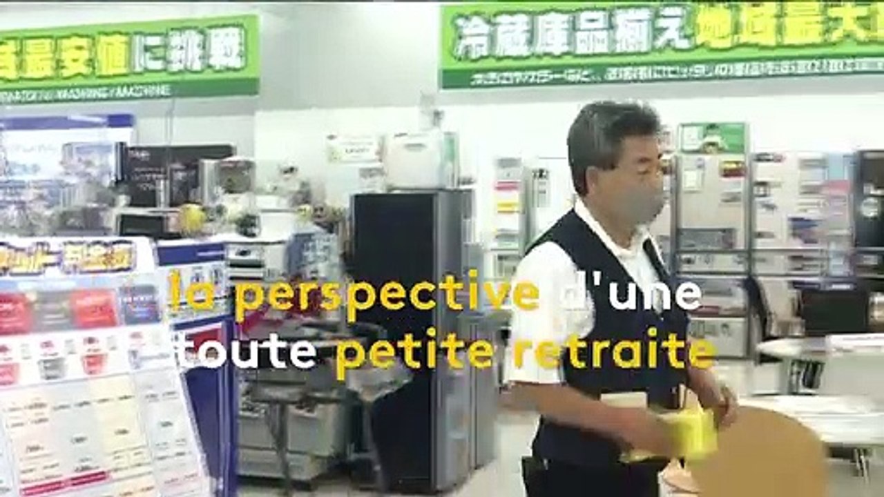 Japon : des séniors qui travaillent toujours