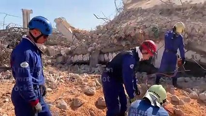 Rescuers scour Beirut blast zone in search of survivors