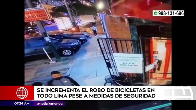 Se incrementa el robo de bicicletas en todo Lima pese a medidas de seguridad | Primera Edición (HOY)