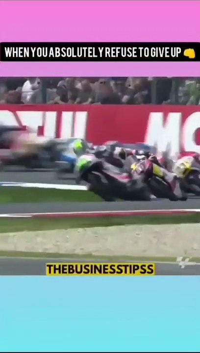 The best bike stunt during bike race