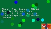 About For Books  RHCSA Red Hat Enterprise Linux 8: Training and Exam Preparation Guide (EX200),