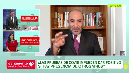 ¿Las pruebas de Covid-19 pueden dar positivo por otros virus? | Sanamente con el Doctor Elmer Huerta (HOY)