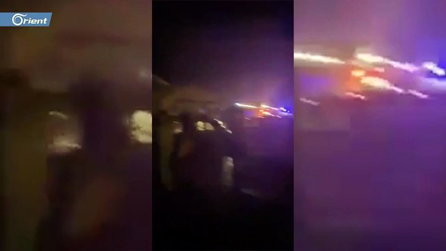 اللحظات الأولى لتحطم طائرة جنوب الهند