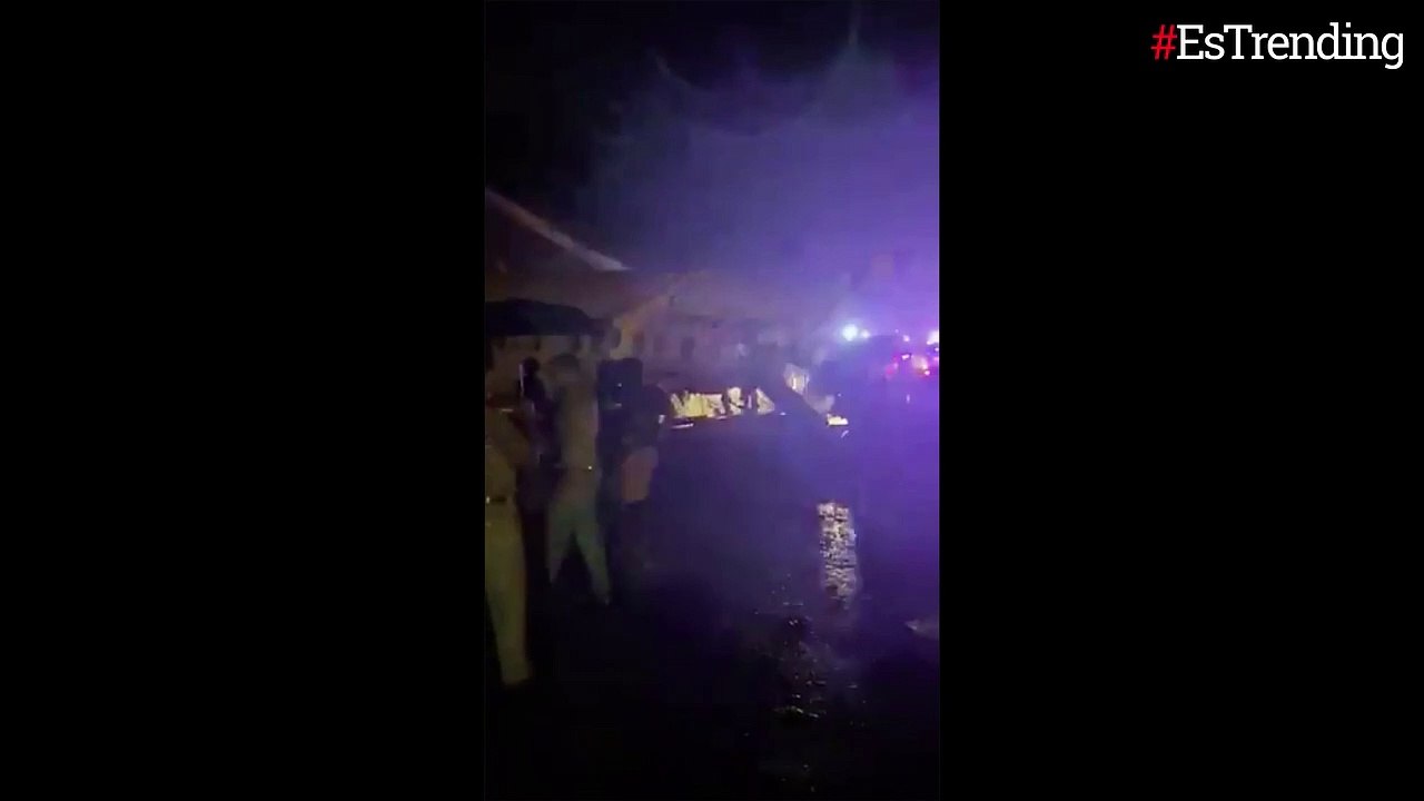 Un avión con más de 150 pasajeros se accidentó en un aterrizaje forzoso al sur de la India