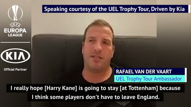 Van der Vaart implores Kane to stay at Tottenham