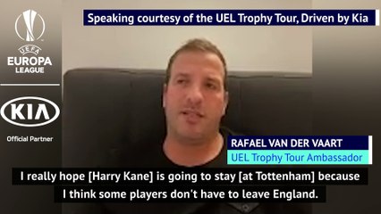 Van der Vaart implores Kane to stay at Tottenham