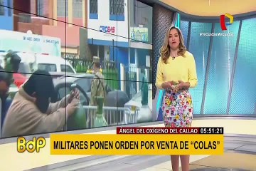 COVID-19: militares ponen orden en local del 'Ángel del oxígeno' ante mafias de especuladores