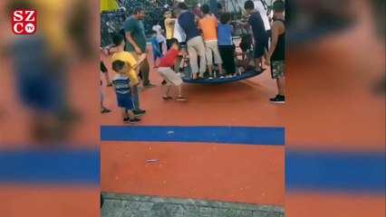 Vaka sayısında artışın yaşandığı ilçede park açılışı izdihamı