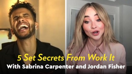 5 Set Secrets From Work It With Sabrina Carpenter and Jordan Fisher