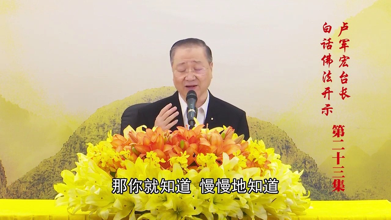 卢台长【第23集】【四正勤是空性的智慧】 卢军宏台长 白话佛法开示 2020年3月25日