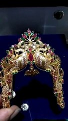 #South Indian vanky gold jewelry