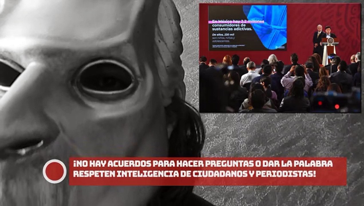 ¡No hay acuerdos para hacer preguntas o dar la palabra respeten inteligencia de ciudadanos y periodistas!