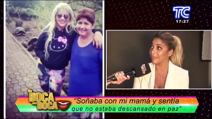 “Todos los días la soñaba”: Nathaly Carvajal rompe el silencio sobre la muerte de su madre