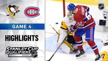 NHL Highlights | Penguins @ Canadiens 8/07/2020