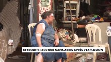 Beyrouth - 300.000 sans-abris après l'explosion