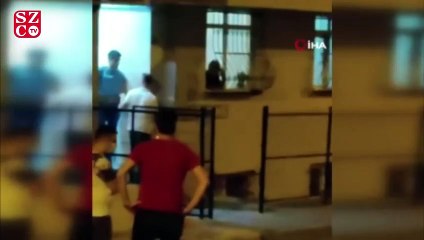 Küçükçekmece’de korku dolu anlar