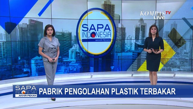 Pabrik Pengolahan Plastik di Bogor Ini Ludes Terbakar, Belasan Unit Damkar Dikerahkan