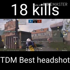 Kar 98 to 18 kills in TDM PUB G LIVE STREAM