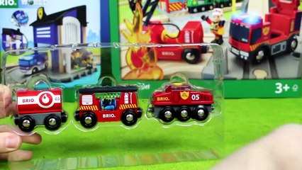 下载视频: Trenzinho do Brio e Thomas e seus amigos – Caminhão de Bombeiros