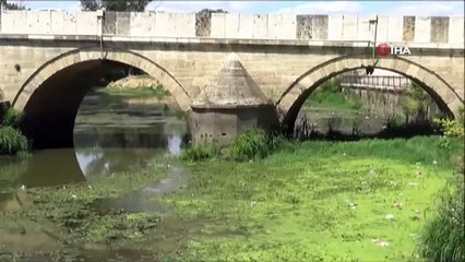 Tunca Nehri'nde kuraklık alarmı