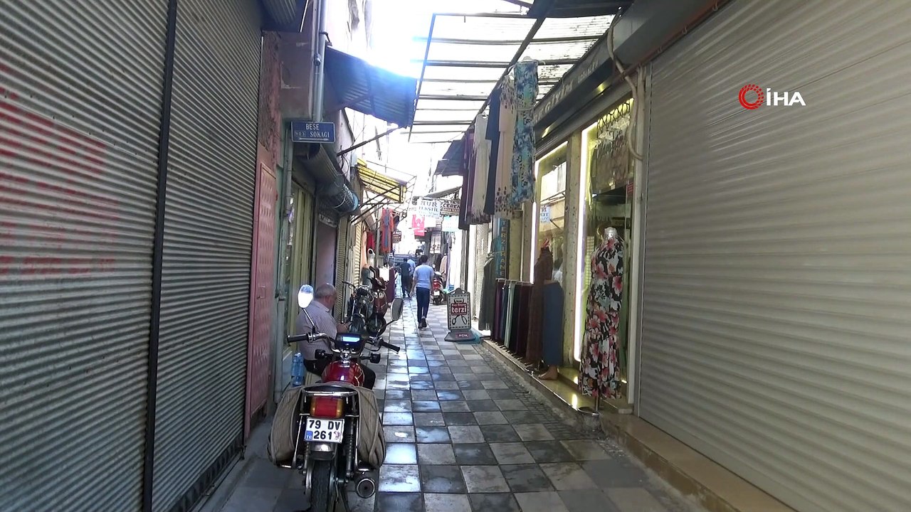 İş yerleri geç açılınca Kilis ölü şehir haline geldi