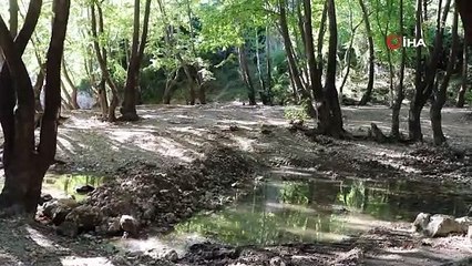 Çöp yığınına dönen kanyonu kapattılar çöpler kaldı