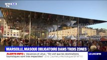 À Marseille, le port du masque est désormais obligatoire dans trois quartiers de la ville