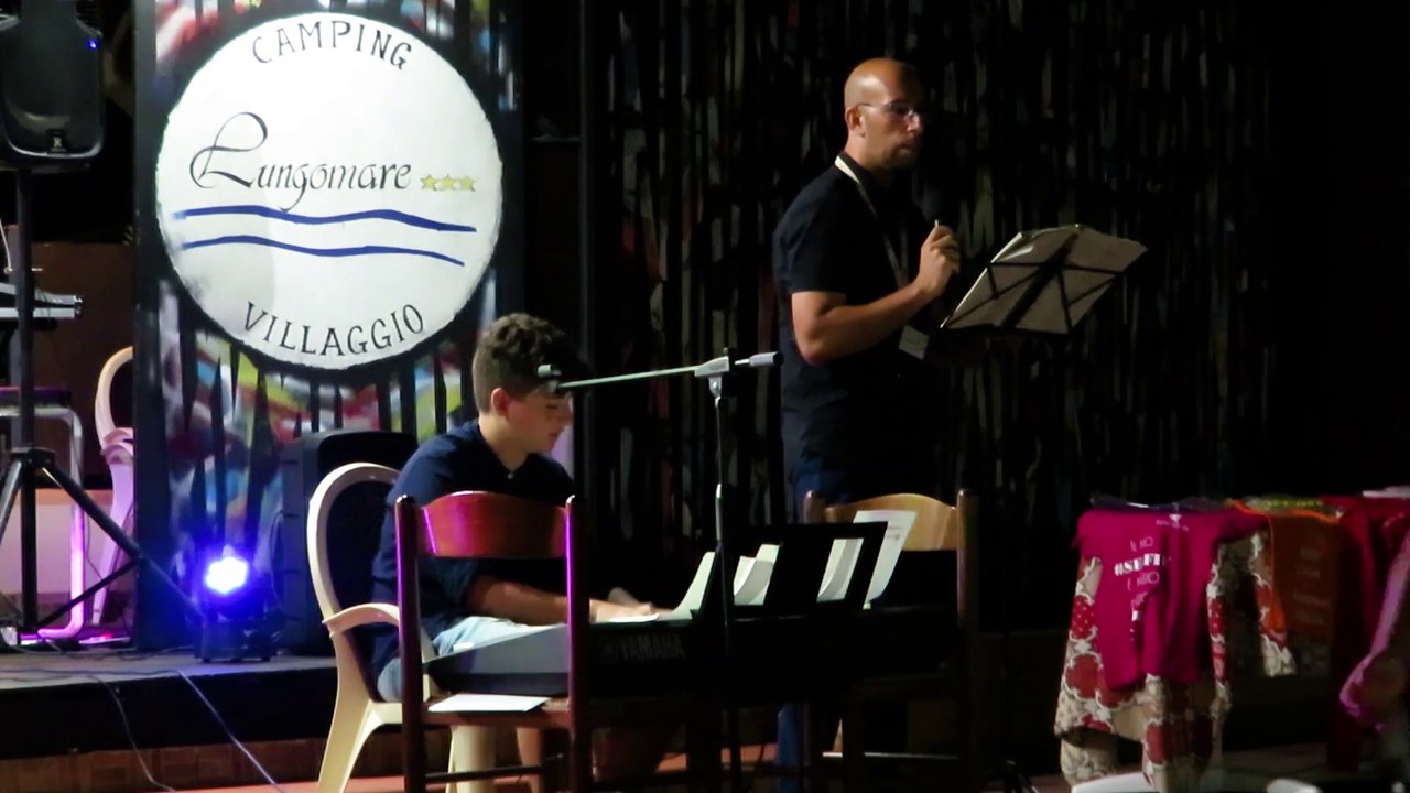 TALENT SHOW - "Il pescatore" - Matteo Giordano e  Francesco Di Palma  -  Eurecastyle animazione - Villaggio camping Lungomare Cropani Marina   - ESTATE 2020