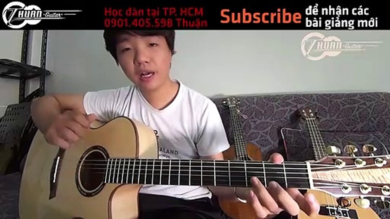 CÁCH HÁT ĐÚNG TÔNG (TONE) KHI CHƠI GUITAR _ Tự học Guitar #6 _ThuanGuitar