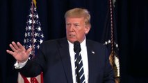 WATCH- Crowd shouts down reporter during Trump presser