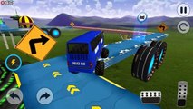 Impossible Monster Police Bus Stunts  Ramp Jumps - 4x4 Ramp Car Stunts Game - Android GamePlay