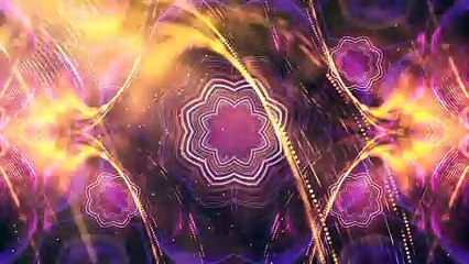 Free Background, Space, Futuristic, Fractal, Kaleidoscope, Lights, Geometry, Abstract Animation HD