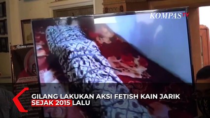Diborgol, Sosok Gilang Dihadirkan di Rilis Polisi Kasus Fetish Kain Jarik