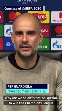 Why assume this is City's best shot at the Champions League? - Guardiola