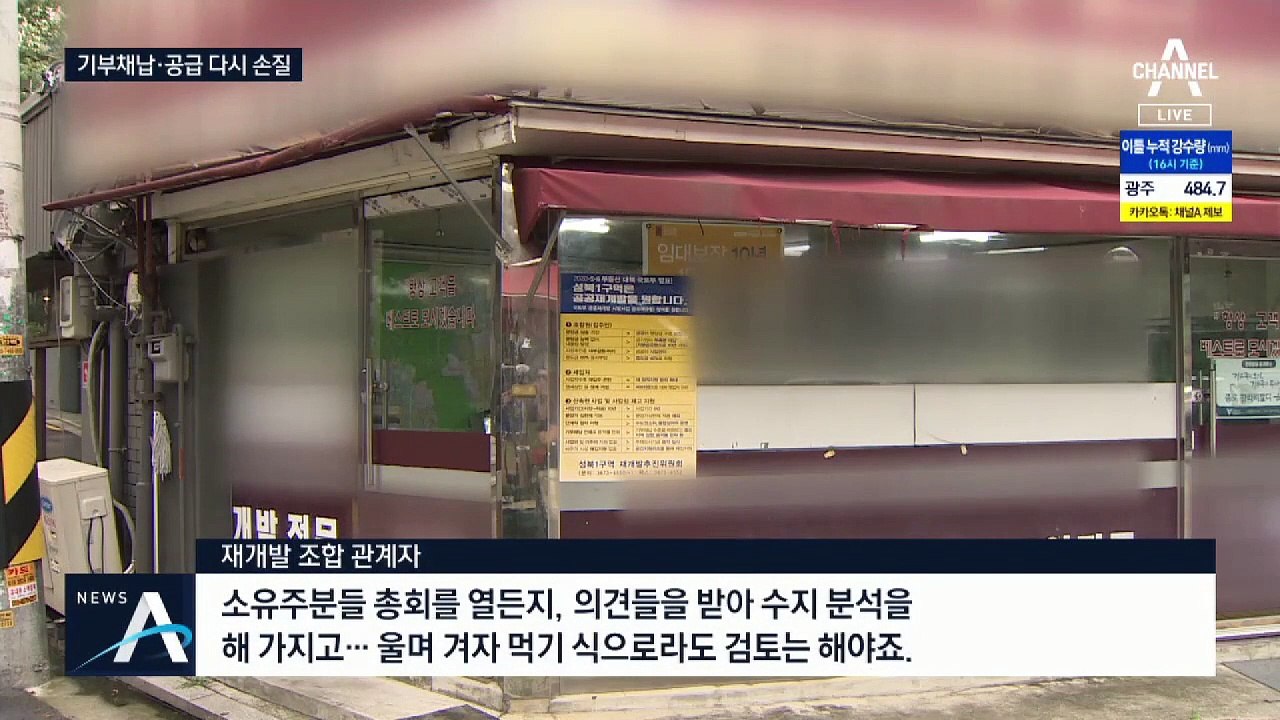 공공재개발 기부채납 줄이고, 서울에 2만 호 공급 늘린다