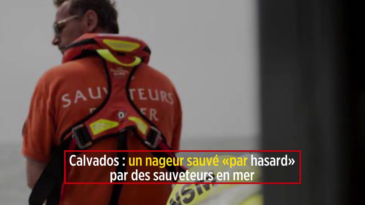 Calvados : un nageur sauvé « par hasard » par des sauveteurs en mer