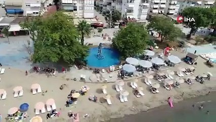 Bursa sahilleri bu hafta sonu da hareketli