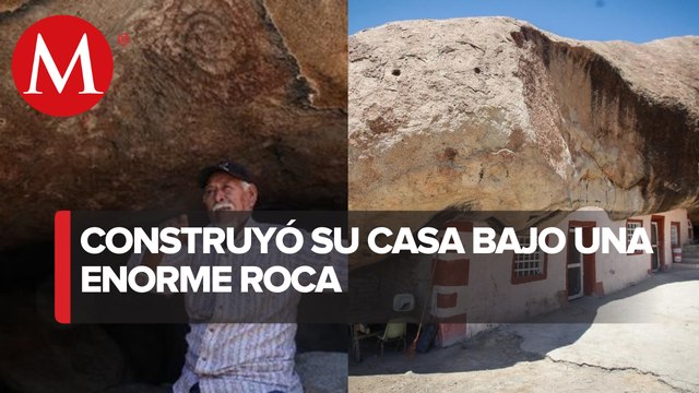 El hombre de las cavernas en Coahuila poco a poco hace su sueño realidad