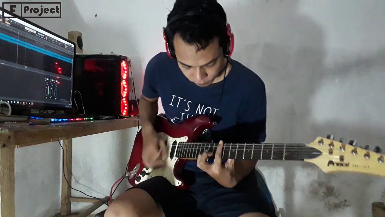 HENDRA KUMBARA DALAN LIYANE VERSI ROCK Guitar cover Fproject