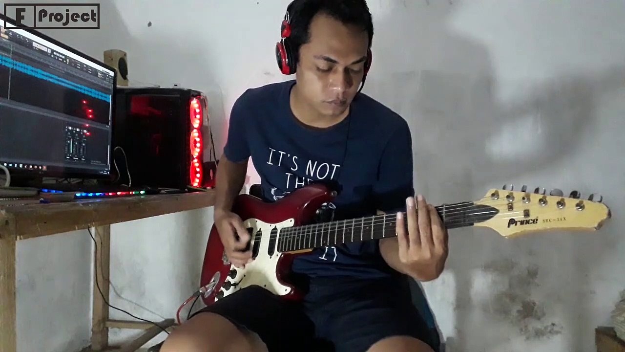 MUNDUR ALON ALON ILUX ID Versi Rock Guitar Cover Fproject