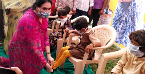 सांसद दीयाकुमारी ने किया 'चरण पादुका' अभियान का शुभारंभ