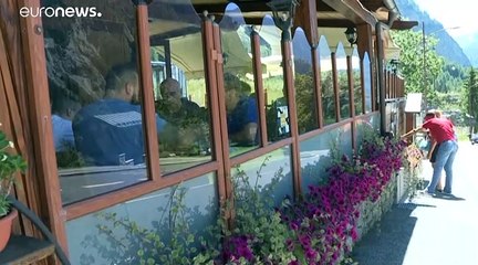 Glacier de Planpincieux : la situation s'améliore mais les mesures d'urgence restent en vigueur