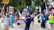 Nurses and NHS staff protest in London to demand higher wages