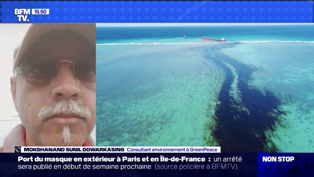 Île Maurice: le consultant environnement à Greenpeace assure que la biodiversité marine a été endommagée massivement