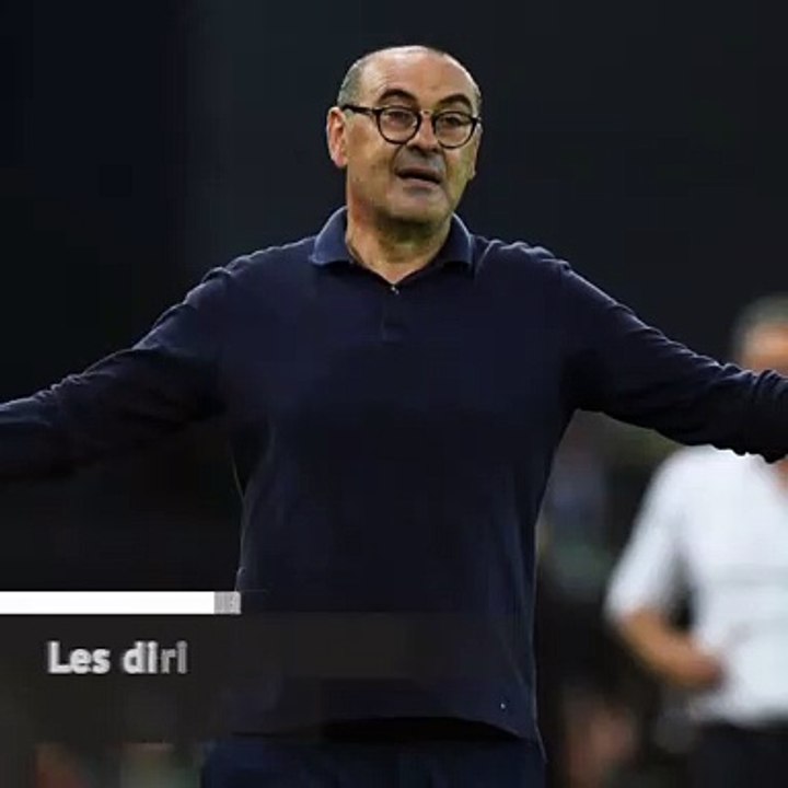La Juventus a limogé Maurizio Sarri